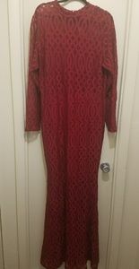 Sexy red dress 3x nwot